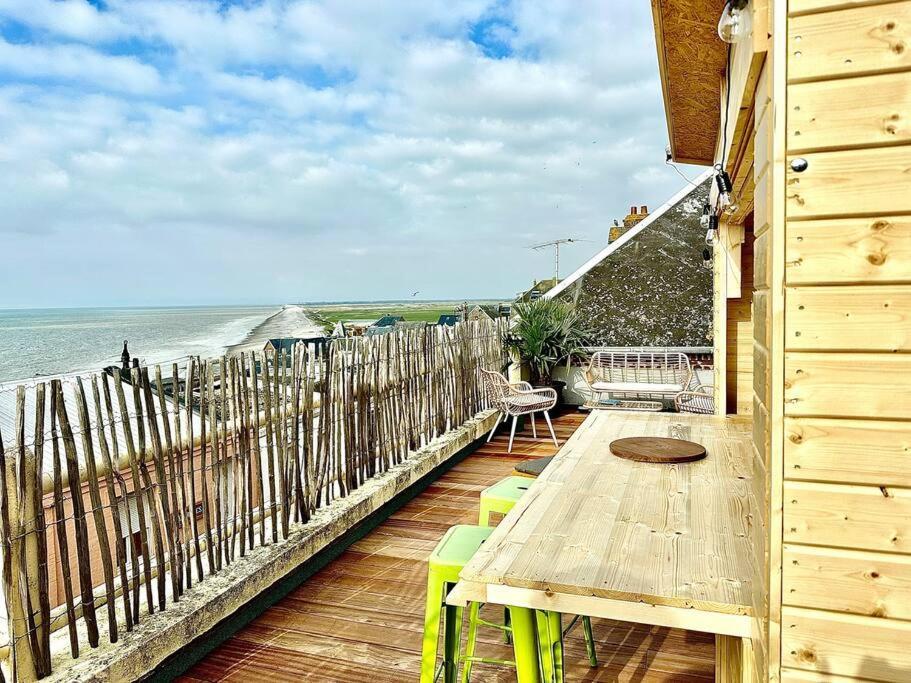 Ferienwohnung La Terrasse D'Ault Exterior foto
