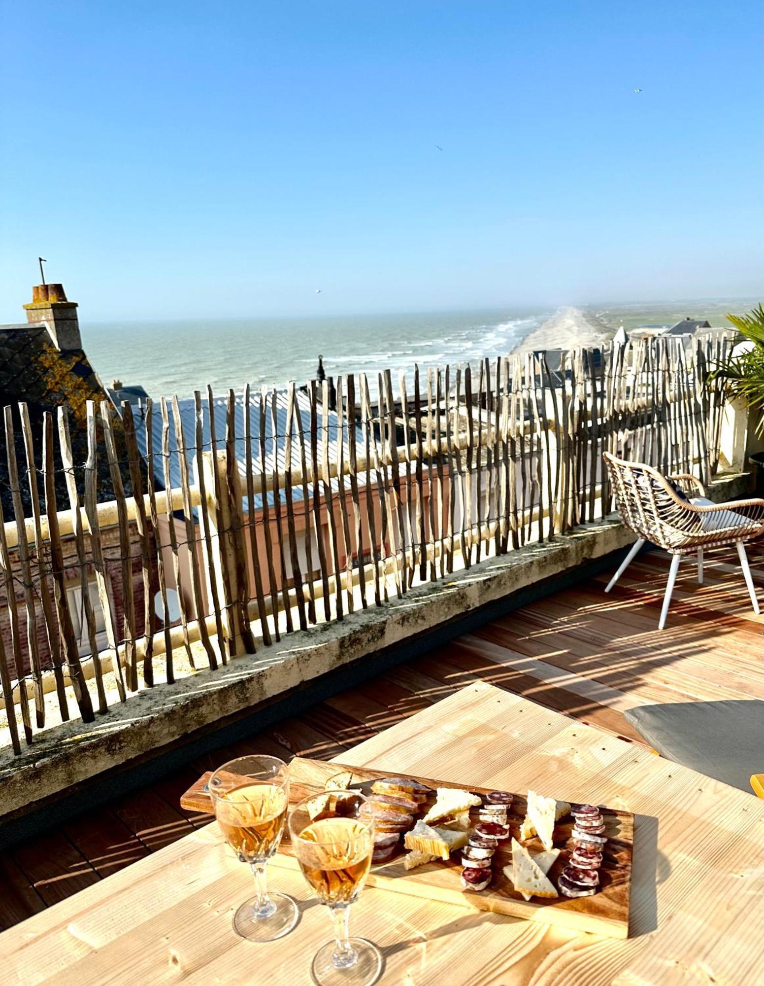 Ferienwohnung La Terrasse D'Ault Exterior foto