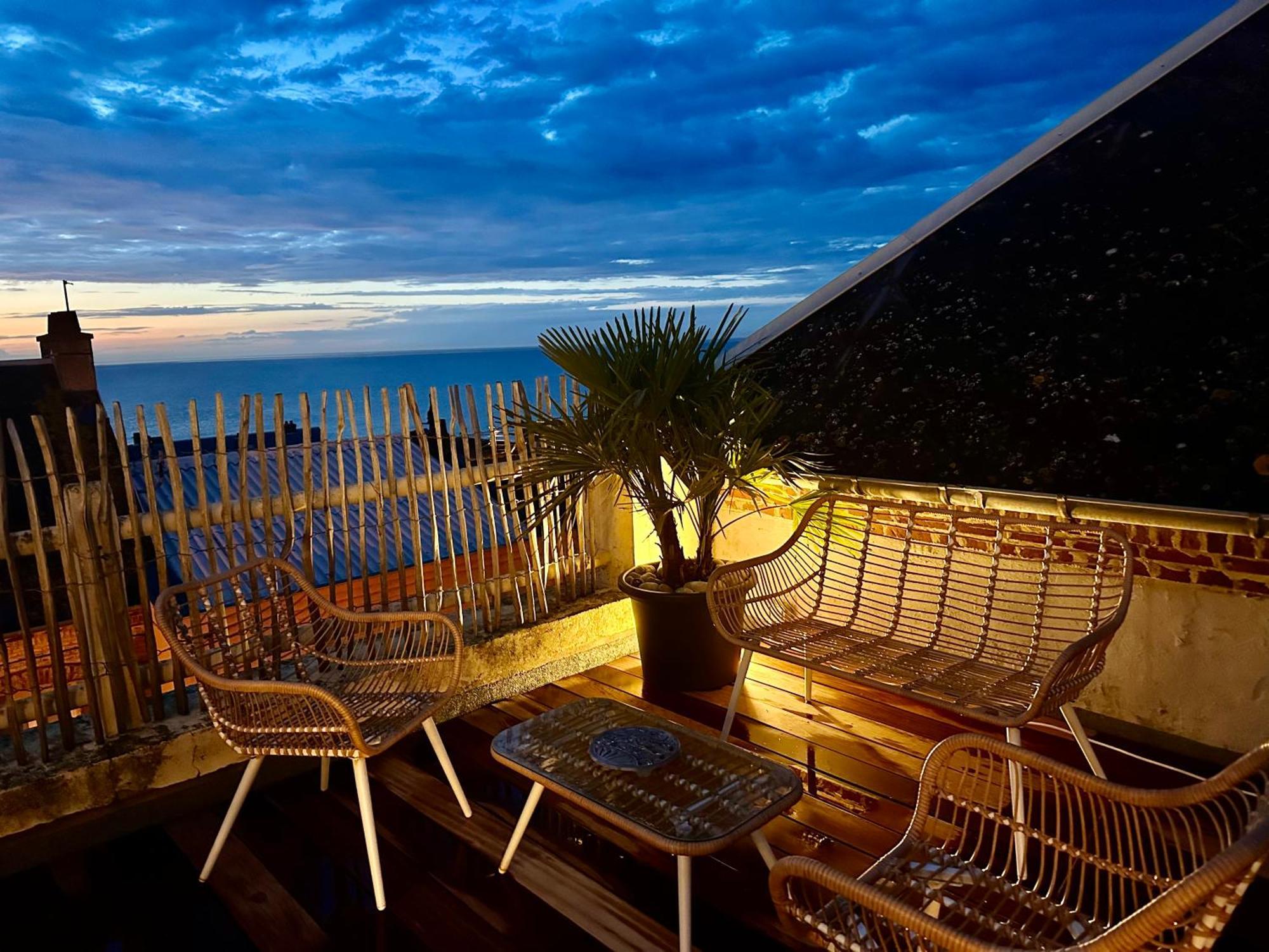 Ferienwohnung La Terrasse D'Ault Exterior foto